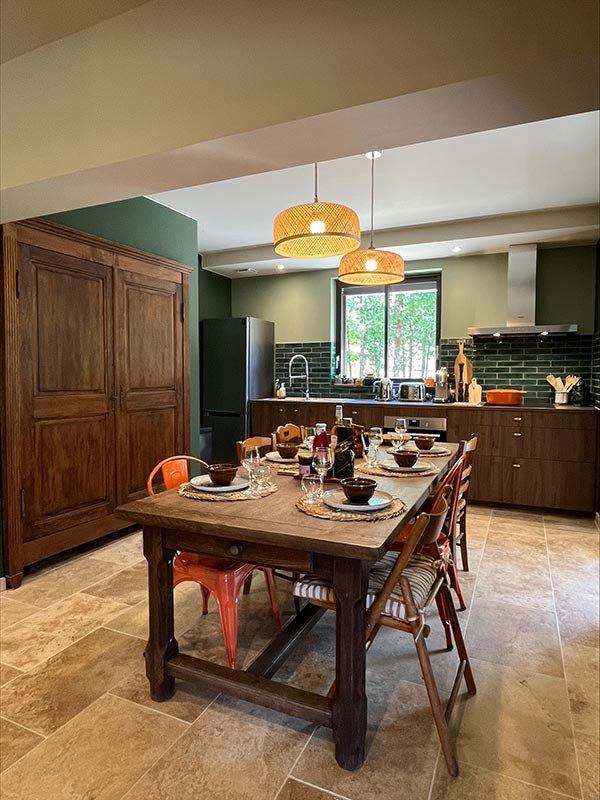 Chambre du gîte Le Pigeonnier - Les Maisons de Valadier