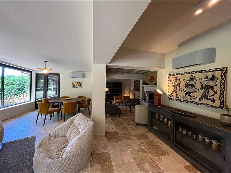 Jardin du gîte Le Pigeonnier - Les Maisons de Valadier