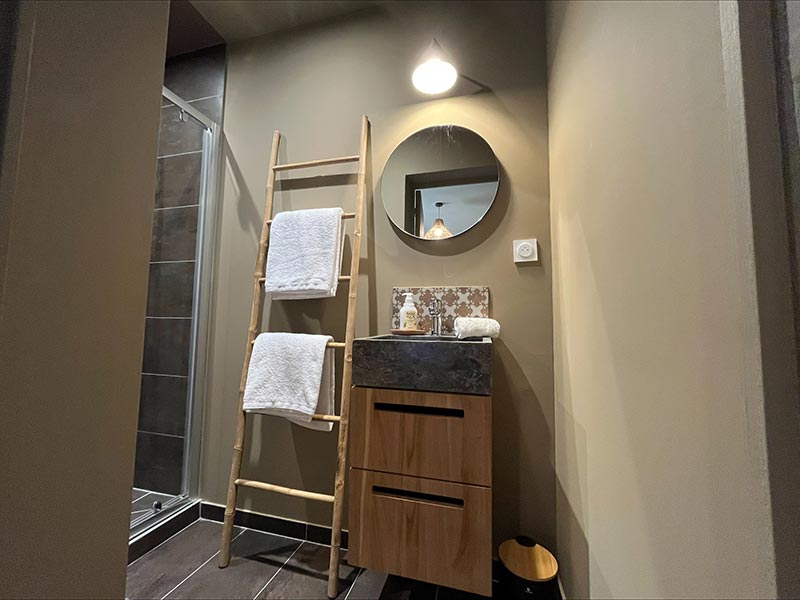 Jardin du gîte Le Pigeonnier - Les Maisons de Valadier