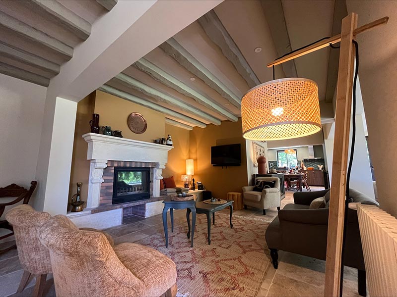 Chambre du gîte Le Pigeonnier - Les Maisons de Valadier