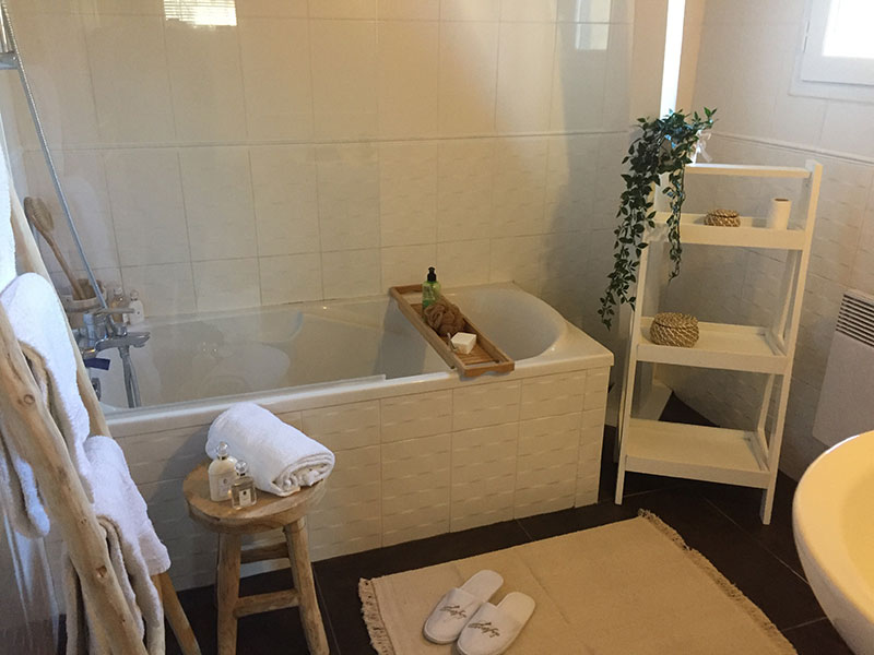 Chambre du gîte Le Pigeonnier - Les Maisons de Valadier