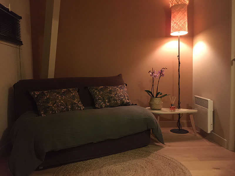 Chambre du gîte Le Pigeonnier - Les Maisons de Valadier