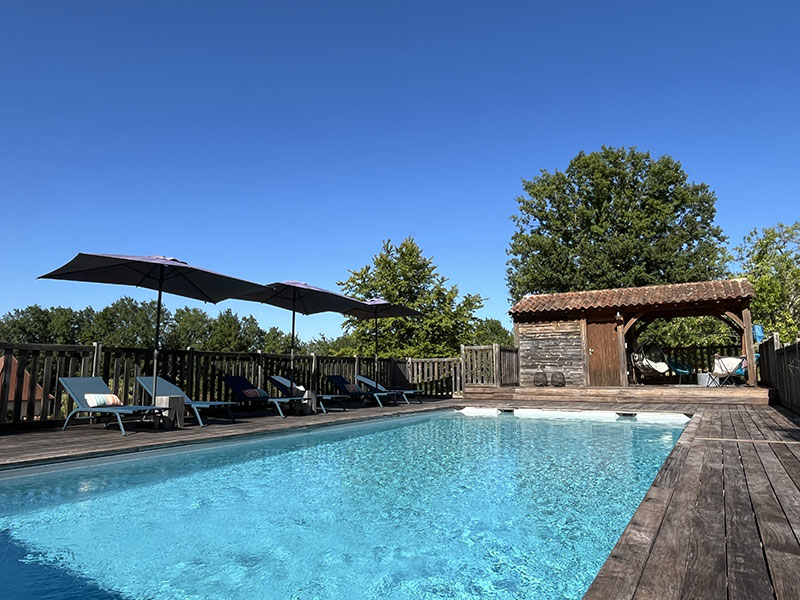Chambre du gîte Le Pigeonnier - Les Maisons de Valadier