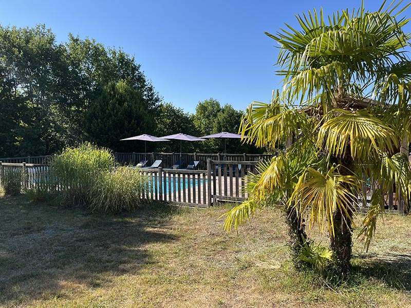 Terrasse du gîte Le Pigeonnier - Les Maisons de Valadier